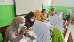 PELAKSANAAN CKG DI SMP ISLAM TAUFIQURRAHMAN DEPOK