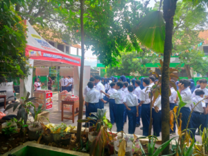 PROMOSI SPAGETI DI SMP ISLAM TAUFIQURRAHMAN DEPOK