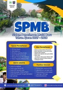 SPMB SMP ISLAM TAUFIQURRAHMAN TAHUN 2027-2028